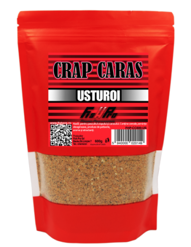 Nada Fish Pro Crap-Caras Easy-Open Resigilabil, Usturoi, 600gr