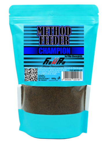 Nada Fish Pro Method Feeder Easy-Open Resigilabil, Champion By Filip G., 600gr