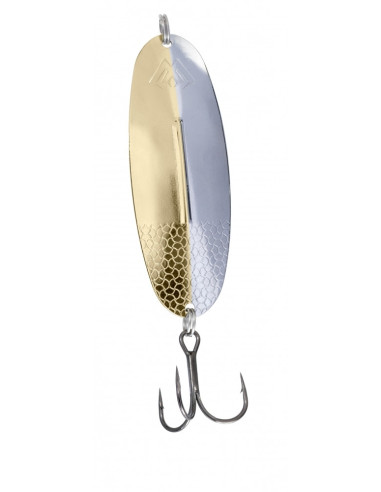 Lingura Oscilanta Mikado Shallow Killer, 21g, 8.3cm, Silver-Gold