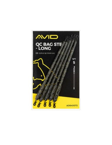 Tija Plumb Avid Carp Qc Bag Stems, Long, 5buc/plic