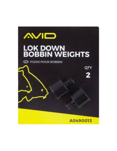 Greutati Avid Carp Lok Down Bobbin Weights, 5g