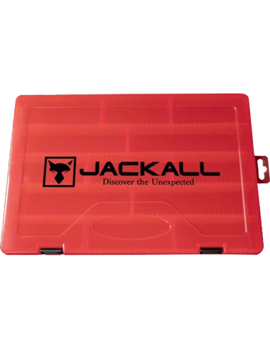 Cutie Jackall 3000D Tackle L Clear Red, 30x20.6x3.9cm