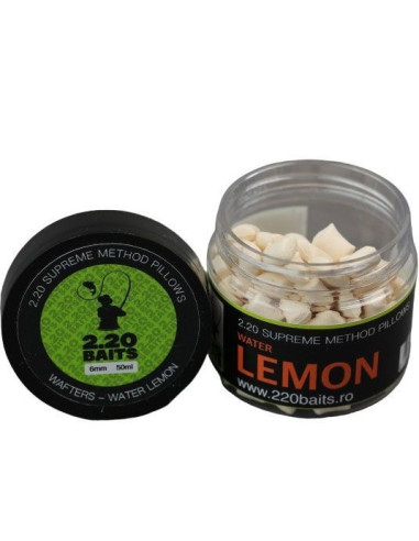 Wafters 2.20 Baits Supreme Method Pillows, Water Lemon, 6mm, 50ml