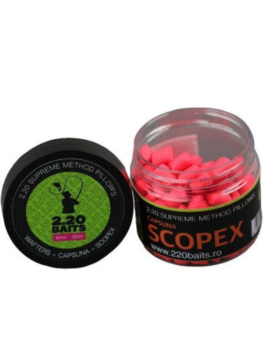 Wafters 2.20 Baits Supreme Method Pillows, Capsuna-Scopex, 6mm, 50ml