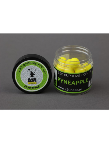 Pop Up 2.20Baits Supreme, Pineapple-NButyric, 16mm, 100ml