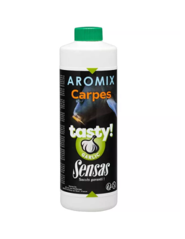 Aditiv Lichid Sensas Carp Tasty Aromix, Garlic, 500ml