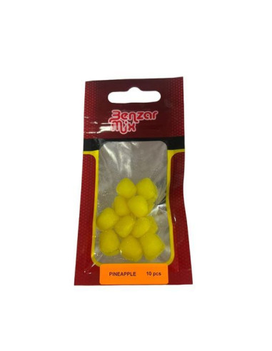 Porumb artificial Benzar Mix Instant Corn, Pineapple Fluo Yellow, 10buc/plic