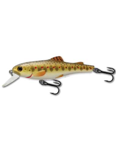 Vobler Live Target Trout Jerkbait, Brown Trout, 7cm, 9g