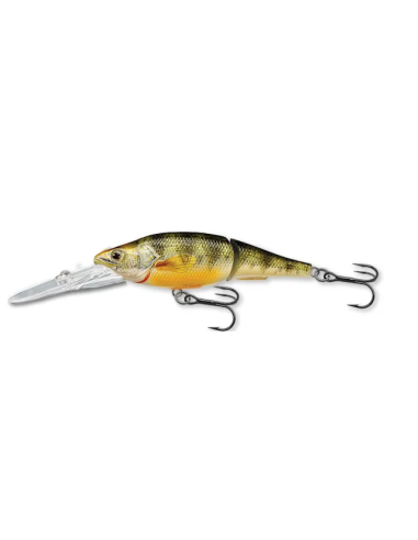 Vobler Live Target Yellow Perch Jointed D, Metallic/Gloss, 9.8cm, 16g