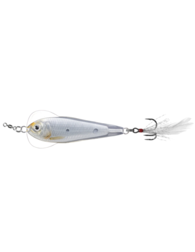 Lingura Oscilanta Live Target Flutter Sardine, Silver/Pearl, 5.5cm, 14g