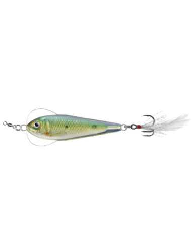 Lingurita Oscilanta Live Target Flutter Sardine, Silver/Bronze, 5.5cm, 14g