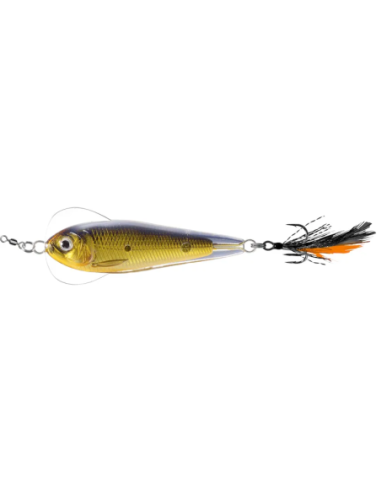 Lingurita Oscilanta Live Target Flutter Sardine, Gold/Black, 6.5cm, 21g