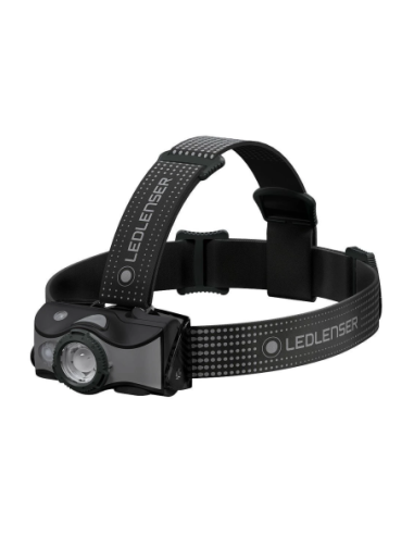 Lanterna de Cap Reincarcabila Ledlenser MH7 Grey, 600 Lumeni, Li-Ion + Cablu USB