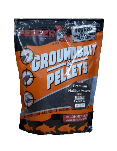 Pelete Feederx Premium Pellets, Halibut, 2mm, 800g