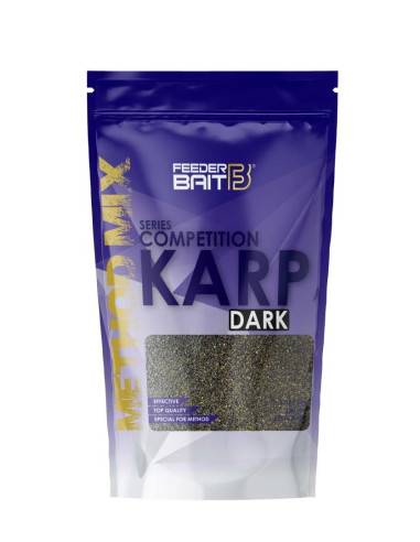 Nada Feeder Bait Method Mix, Competition Karp Dark, 800g