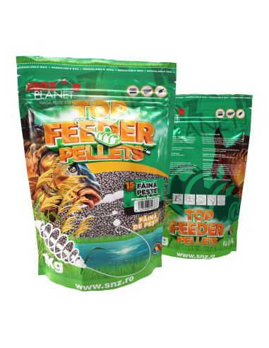 Pelete Senzor Planet Top Feeder Pellets, Faina Peste, 1.5mm, 1kg