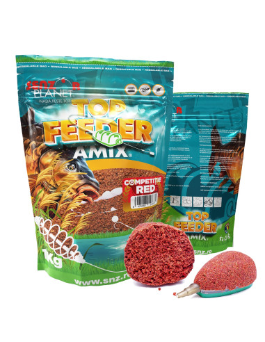 Nada Senzor Planet Top Feeder Amix, Competitie Red, 1kg