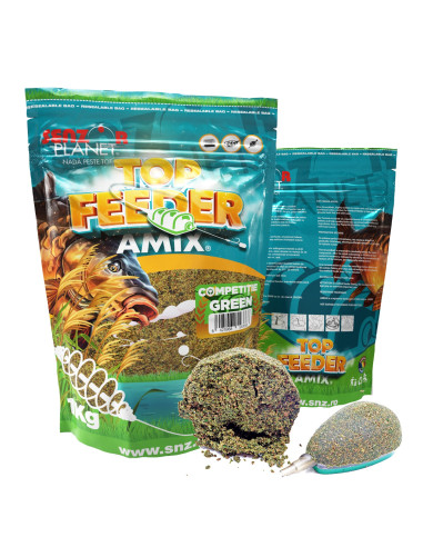 Nada Senzor Planet Top Feeder Amix, Competitie Green, 1kg