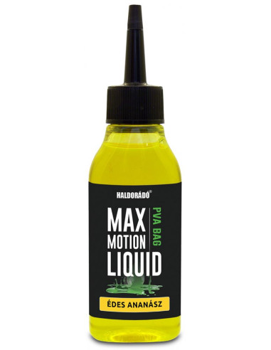 Aditiv Lichid Atractant Haldorado Max Motion PVA Bag Liquid, Ananas Dulce, 100ml