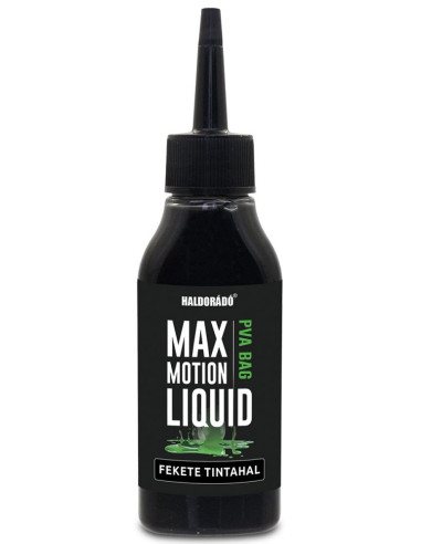 Aditiv Lichid Atractant Haldorado Max Motion PVA Bag Liquid, Black Squid, 100ml