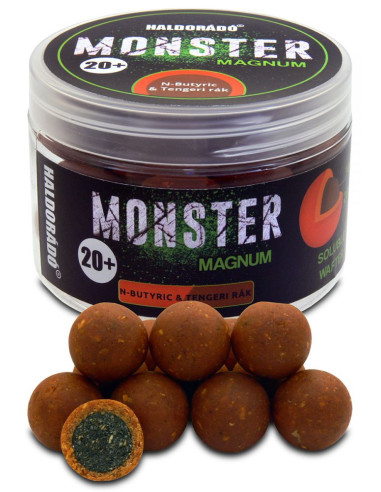 Boilies De Carlig Haldorado Monster Magnum, N-Butyric & Crab, 20+ mm, 80g