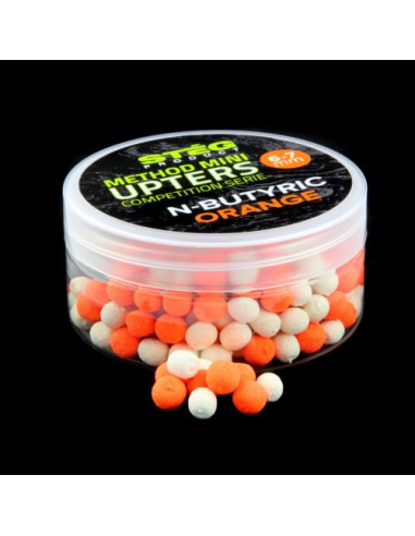 Wafters Method Mini Upters Steg Competition, N-Butiric-Orange, 6-7mm, 25g