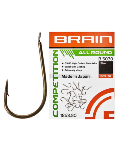 Carlige Brain All Round B5030 Hooks, 20buc/plic