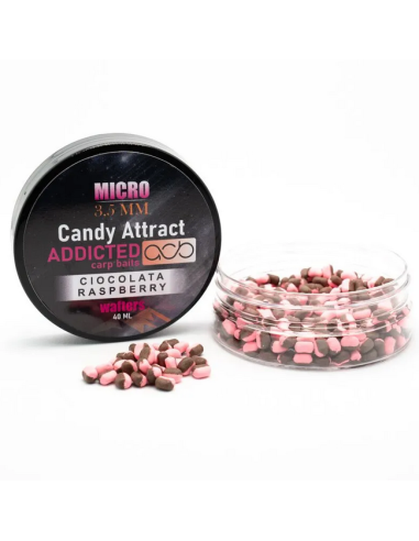 Wafters Addicted Carp Baits Candy Attract Micro, Ciocolata / Raspberry, 3.5mm, 40ml