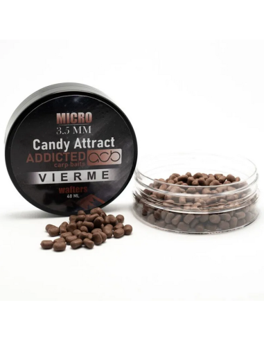 Wafters Addicted Carp Baits Candy Attract Micro, Vierme, 3.5mm, 40ml