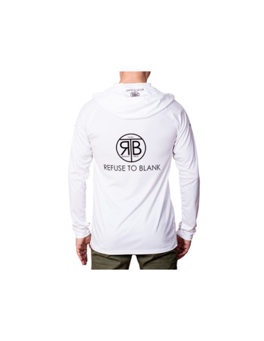 Bluza RTB UV Long Sleeve Hoodie UPF 50+ Bright White