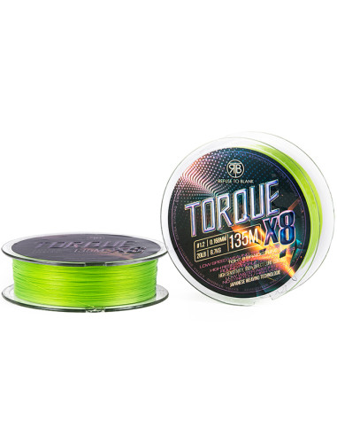 Fir Textil RTB Torque X8 Braid, Chartreuse, 135m