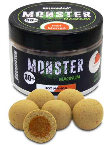 Boilies De Carlig Haldorado Monster Magnum, Hot Mango, 30+ mm, 200g