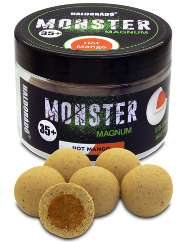 Boilies De Carlig Haldorado Monster Magnum, Hot Mango, 35+ mm, 200g