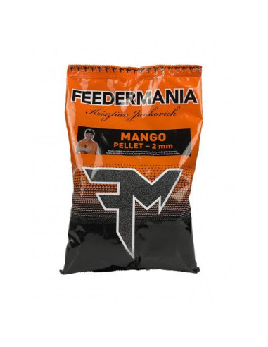 Micropelete Feedermania, Mango, 2mm, 800g