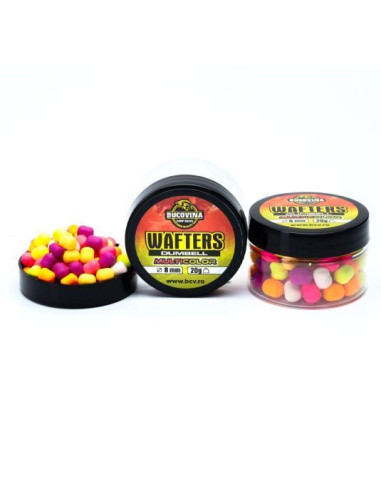 Wafters Bucovina Baits Dumbells Multicolor, 14mm, 20g