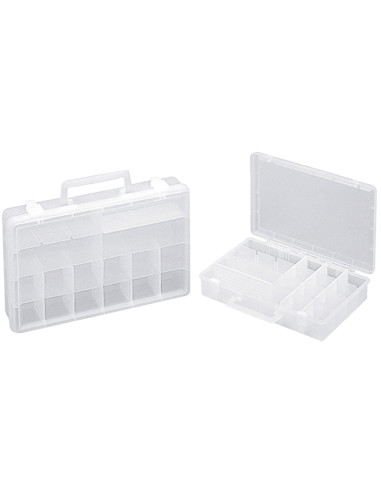 Cutie Meiho Feeder 1800 Compartment Case Clear, 33.3x22.8x7.2cm