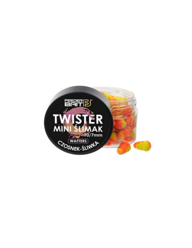 Wafters Feeder Bait Mini Wafters Twister, Usturoi-Prune, 7-10mm, 25ml