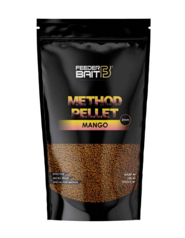 Pelete Feeder Bait, Mango, 2mm, 800g