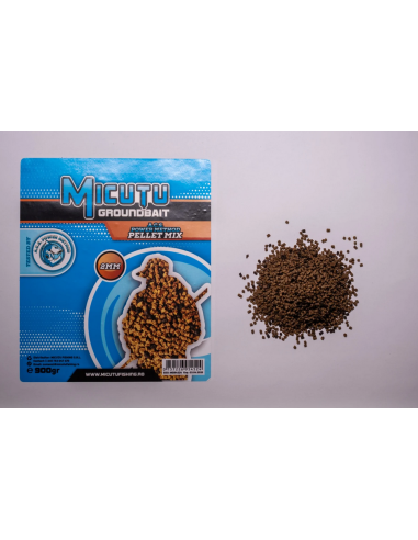 Pelete Micutu Fishing, ACS PowerMethod Pellet Mix, 900g