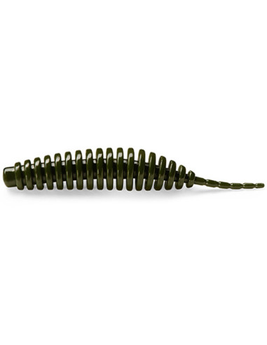 Grub FishUp Tanta, Dark Olive, 5cm, 9buc/plic