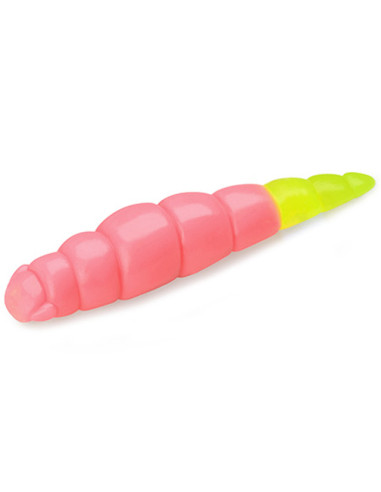 Grub FishUp Trout Series Cheese Yochu, Bubble Gum Hot Chartreuse, 4.3cm, 8buc/plic