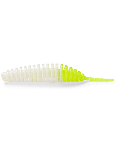 Grub FishUp Trout Series Tanta Cheese, White Hot Chartreuse, 6.1cm, 8buc/plic