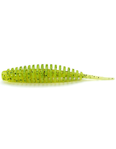 Grub FishUp Tanta, 055 Chartreuse Black, 5cm, 9buc/plic