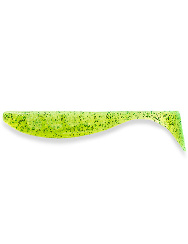 Shad FishUp Wizzle Shad, 026 Chartreuse Green, 5cm, 10buc/plic