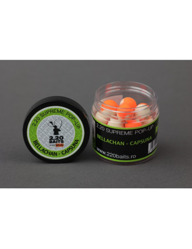 Pop-Up 2.20 Baits Supreme, Bellachan & Capsuna, 16mm, 100ml