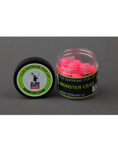 Pop-Up 2.20 Baits Supreme, Monster Crab, 16mm, 100ml