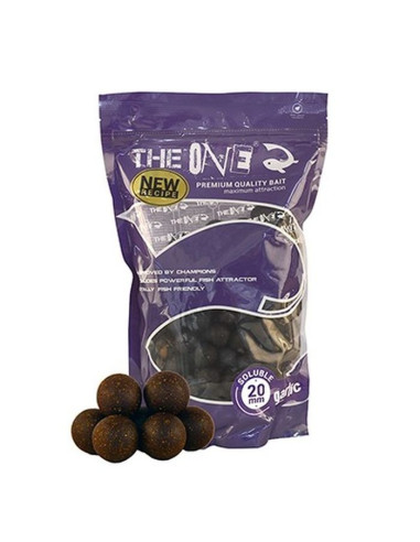 Boilies Solubil The One, Purple - Garlic, 1kg