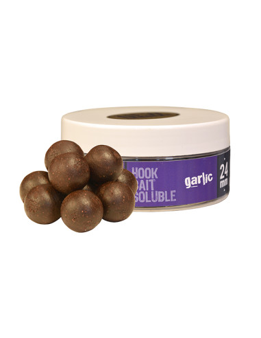 Boilies Solubil de Carlig The One Hook Bait Soluble, Purple - Garlic, 24mm, 150g