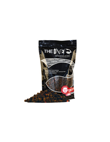 Pelete The One Pellet Mix, Strawberry Mussel, 1.5-4mm, 800g