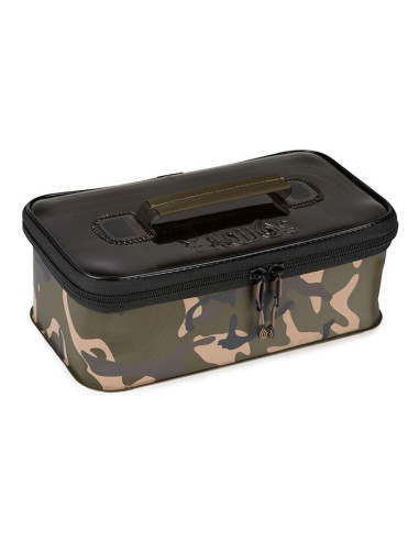 Geanta pentru Penar de Monturi si Accesorii Fox Aquos Camolite Rig Box and Tackle Bag, 27x13x9cm